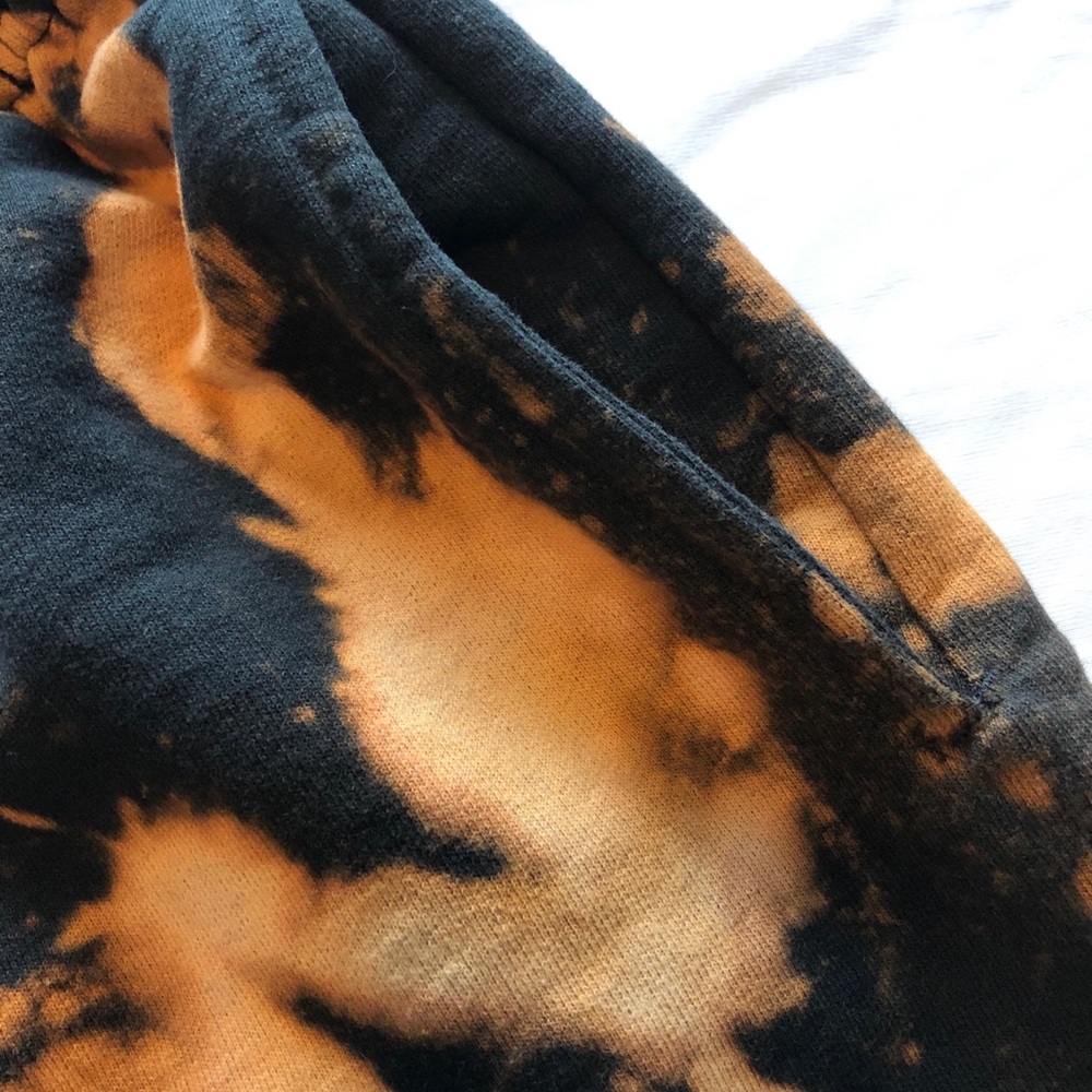 Bleach Dyed High Waisted Sweatpants (NWOT) - Picture 7 of 7
